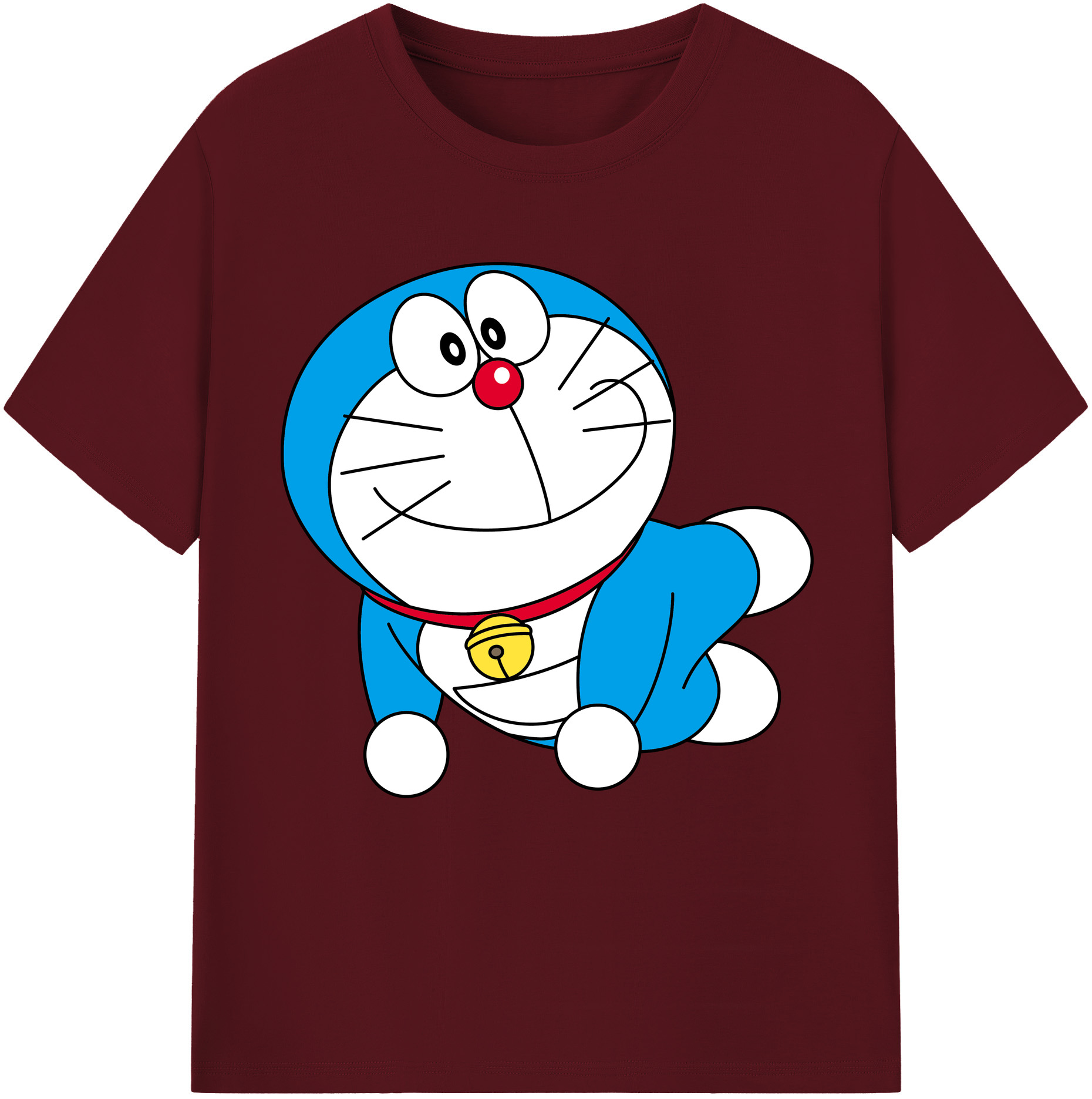 （画像用） ドラえもん Doraemon 綿100％半袖Tシャツ（フロントプリント）